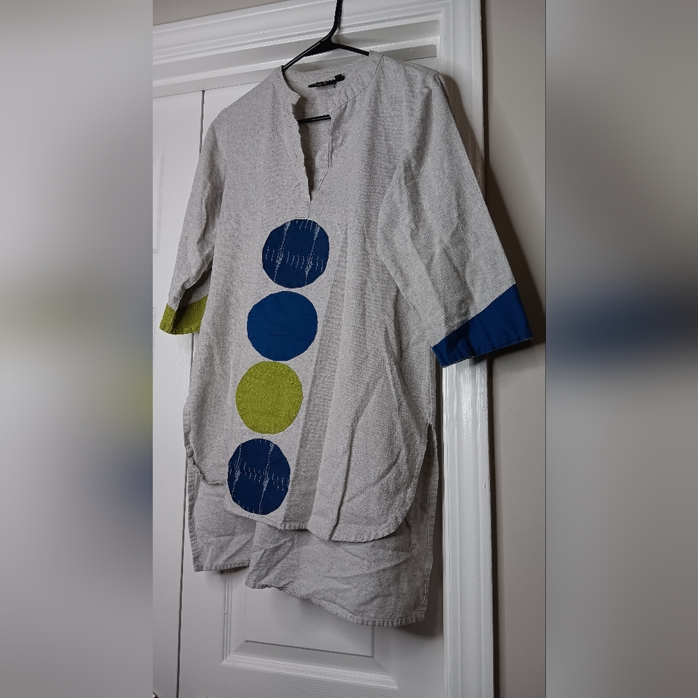 Linen Top By Jodha Sz S